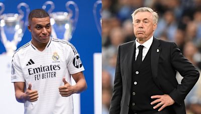 Carlo Ancelotti revela cómo hará para encajar a Mbappé en la alineación del Real Madrid junto a Bellingham, Vinicius y Rodrygo | Goal.com Chile