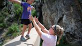 PHOTOS: 6-year-old with leukemia aiming for 100 hikes before end of treatment