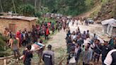 Emergency convoy delivers provisions to survivors of devastating landslide in Papua New Guinea