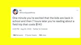 Funny Tweets From Parents About School Field Trips