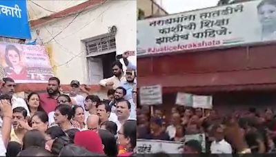 Mumbai Sees Protests Over Murder Of Woman, Rape And Killing Of Another-VIDEO