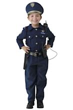 Dress-Up-America Police Costume For Boys - Shirt, Pants, Hat, Belt ...