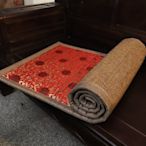 新店促銷雙面紅木沙發坐墊中式羅漢床涼席墊實木家具木沙發坐墊套定做夏季雪梨促銷活動