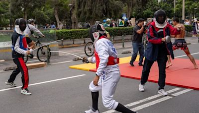 Así se celebró el ‘Día olímpico 2024′ en Perú con festival deportivo y caminata 4K