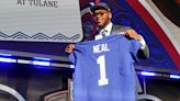 Giants pass on OL Evan Neal in ESPN’s 2022 NFL re-draft