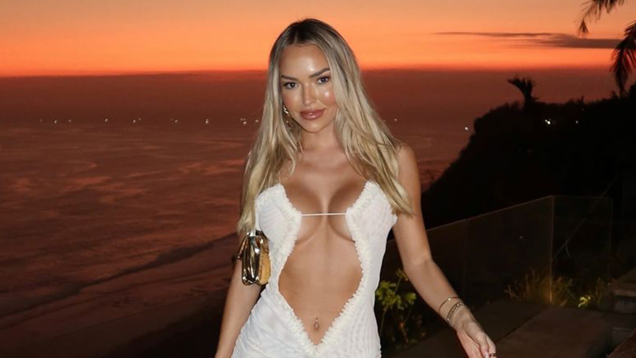 Australian Influencer Channels Bianca Censori With Risqué Wedding Attire