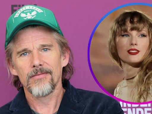 Ethan Hawke Says His Teenage Daughters Had 'Profound Disappointment' Over His Taylor Swift Music Video Cameo