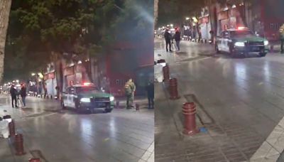 Turbazo en Santiago: delincuentes ingresaron a tienda golpeando a trabajadores para saquear