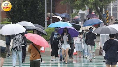 中南部周末午後嚴防雷雨來襲 下周恐有雙颱接力報到