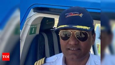 Tragic Loss: Malayali Pilot Gireesh Kumar Pillai Dies in Helicopter Crash | - Times of India