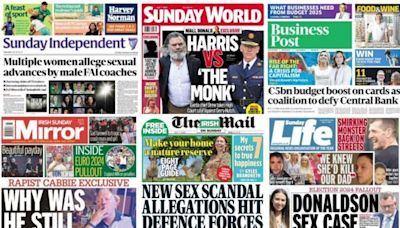 What the papers say: Sunday's front pages - Homepage - Western People