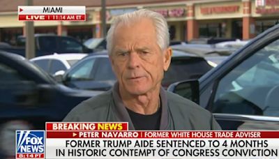 Donald Trump Jr. Says Peter Navarro in ‘Good Spirits’ After Prison Visit: ‘Important to Show Support’