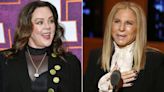 Melissa McCarthy responds to Barbra Streisand's apology after Ozempic comment