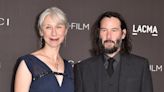 Keanu Reeves & GF Alexandra Grant Made a Super Rare-Public Outing With Matching Gray Hair