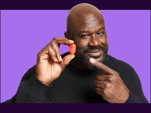 Shaquille O’Neal’s New Super-Sized Gummies Let You Bite His Head Off