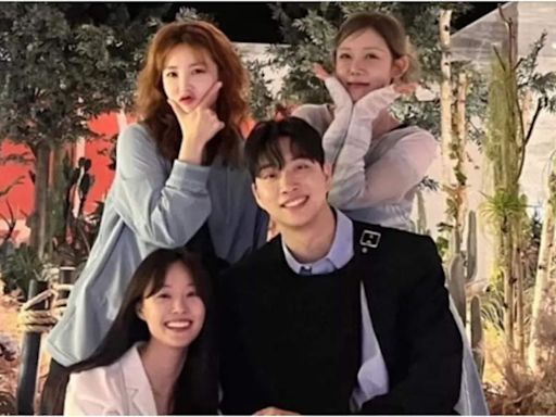 Park We and Song Ji-eun share heartwarming reunion with Secret members ahead of wedding - Times of India