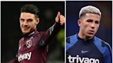 Declan Rice and Enzo Fernandez: Future teammates or midfield rivals?