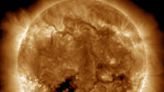 A 'hole' 30 times Earth's size has spread across the sun, blasting solar winds that'll hit our planet by end of this week