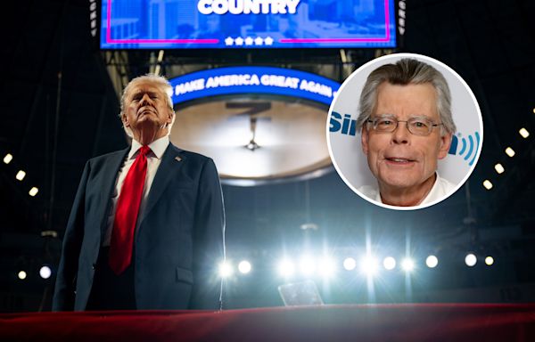 Stephen King's dig at Donald Trump takes off online