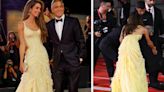 George Clooney Springs Into Action After Incident On The The Venice Film Festival Red Carpet