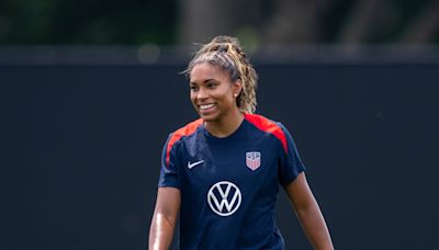 Cat Macario withdraws from USWNT Olympic roster with knee irritation, will be replaced by Lynn Williams