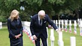 Biden calls for solidarity with Ukraine at D-Day anniversary ceremony near the beaches of Normandy