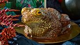 Fortnum & Mason's selling a chocolate toad for Halloween that looks freakishly real