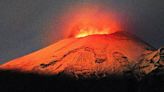 Popocatépetl registra fuerte actividad por la noche