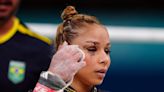 Olympics 2024: Brazilian Gymnast Flavia Saraiva Competes With Black Eye After Scary Fall - E! Online