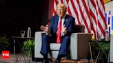 'I'm best president for black Americans since Lincoln': Trump - Times of India