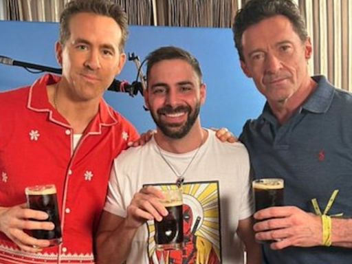 Video: Ryan Reynolds y Hugh Jackman de Deadpool y Wolverine tomaron fernet con Grego Rossello