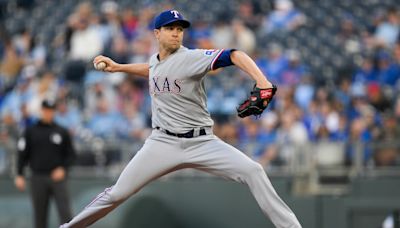 Watch: Jacob deGrom tallies first strikeout for Texas Rangers in return from injury