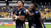 Kendry Páez celebró su gol como un ídolo del Chelsea