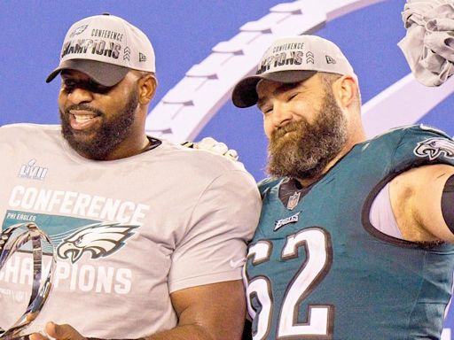 Eagles' Jason Kelce, Fletcher Cox placed on reserve/retired list, months after both stars announced retirement