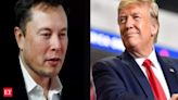 Is Elon Musk distancing himself from Donald Trump? This is what he has to say - The Economic Times