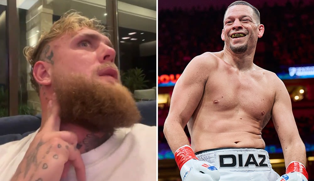 Jake Paul responds to Nate Diaz's callout: 'You're a hoe who ducked my PFL $15M MMA offer'