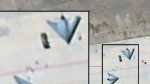 Chinese Flying Wing UCAV Testing Accelerating Based On Satellite Imagery, Videos