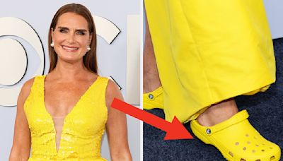 Brooke Shields Wore Crocs To The Tony Awards, And She Had A Very Important Reason For It