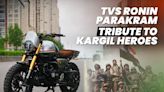 TVS Ronin Parakram: Specially Modified To Honour Kargil War Heroes - ZigWheels