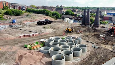 Building work continues on 43-home estate in shadow of iconic Three Sisters