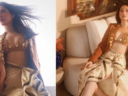Tamannaah Bhatia, In Quirky Golden Bralette, Is Serving Major Chic Vibes - News18