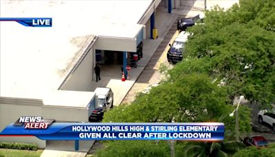 Lockdown lifted at Hollywood Hills High School after possible weapon reported on campus - WSVN 7News | Miami News, Weather, Sports | Fort Lauderdale