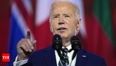 Biden passes first Nato fitness test but Democrats are still doubtful - Times of India