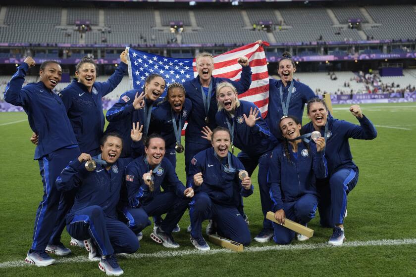 'We just made history.' U.S. women's rugby sevens revel in bronze-medal showing