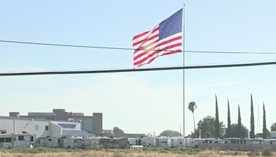 Northern California business fined after flying American flag