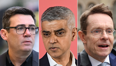 From Sadiq Khan to Andy Street: All the metro mayors fighting for their posts on May 2