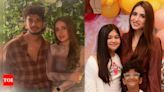 Munawar Faruqui’s wife Mehzabeen shares adorable pics with their kids; writes ‘my lifelines’ - Times of India