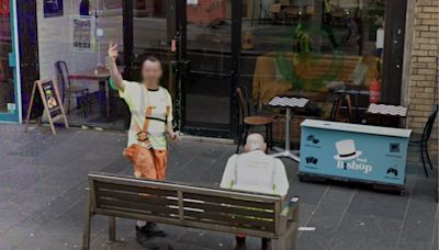 Glasgow worker spotted giving 'the Vicky' on Google Maps