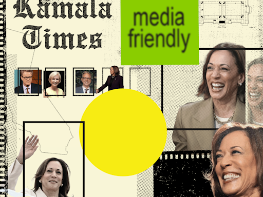 A more media-friendly Kamala Harris runs for president