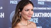 Katharine McPhee Shimmers in Backless Halter Dress During Night Out With Husband David Foster